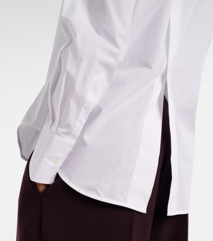 Cotton poplin shirt