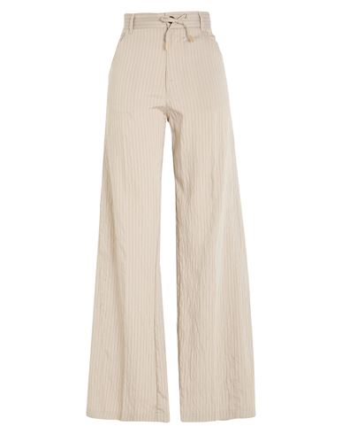 Woman Pants Beige Size 28 Modal, Polyamide, PES