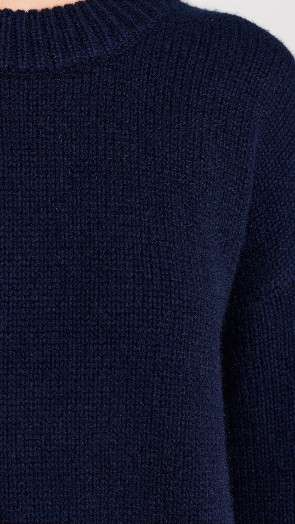 Solid Marin Sweater Navy