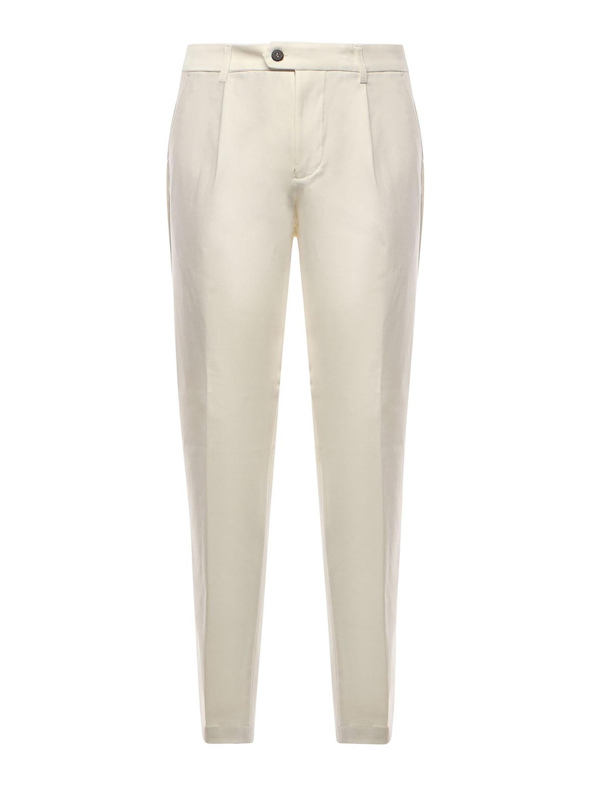 Cotton And Cashmere Trousers