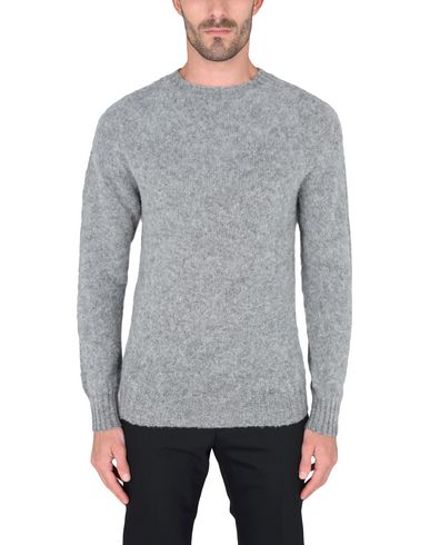 Man Sweater Grey Size XL Virgin Wool