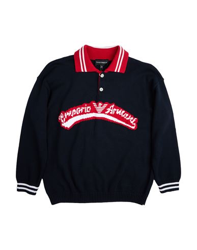 Kid Boy Sweater Midnight blue Size 16 Cotton