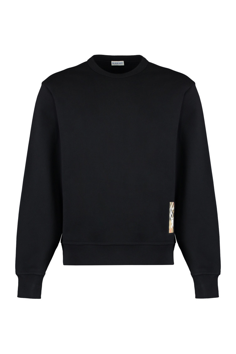 Black Crew Neck Sweatshirts