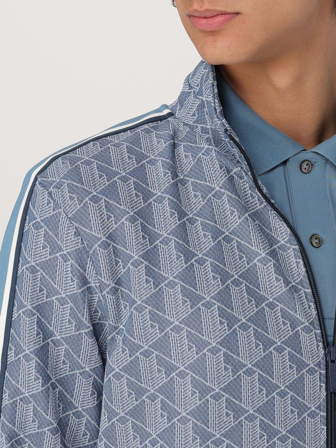 Sweatshirt Men color Blue