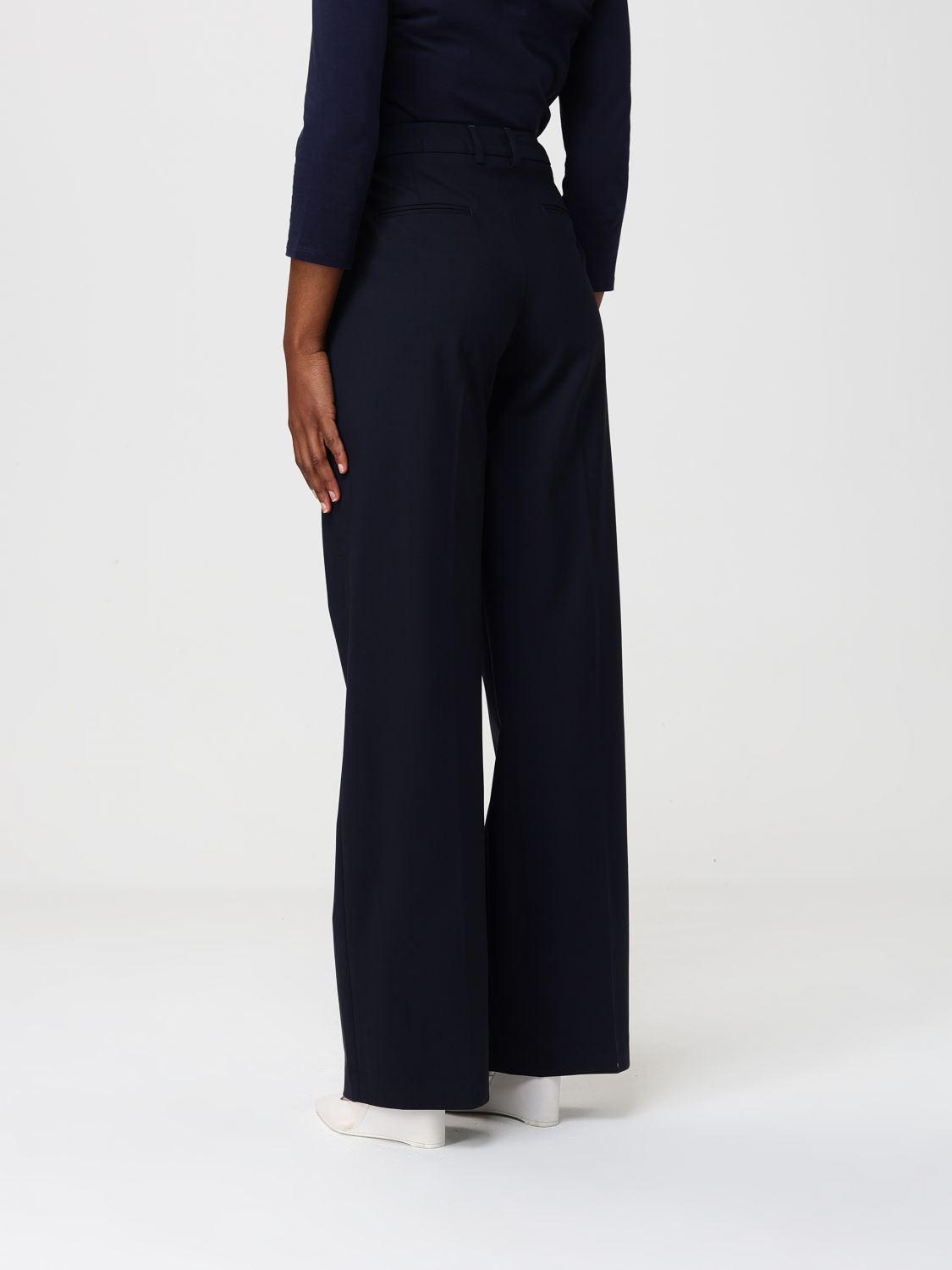 Pants Woman color Blue