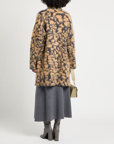 Alysi Woman Cardigan Brown Size XS Virgin Wool, Alpaca wool, Polyamide