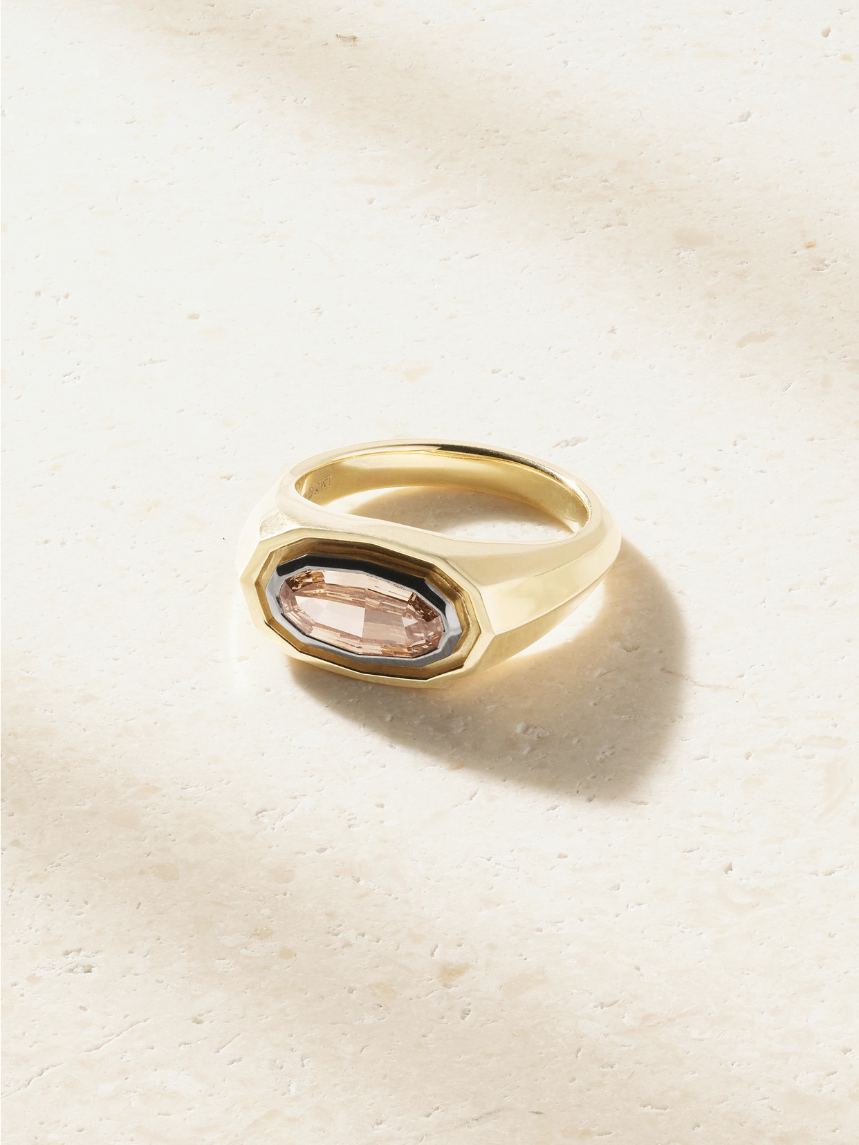 Insignia 18-karat Gold Diamond Ring - 4 1/4