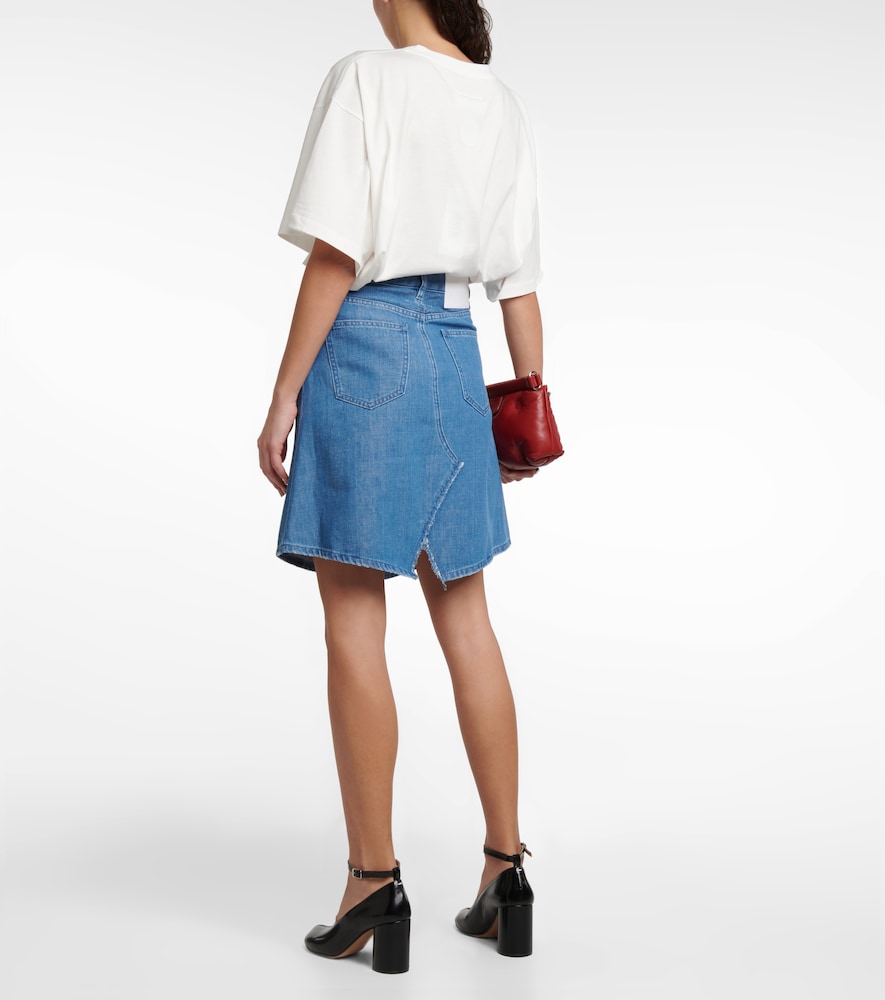 Denim miniskirt