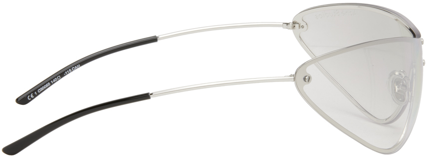 Acne Studios Silver Metal Frame Sunglasses