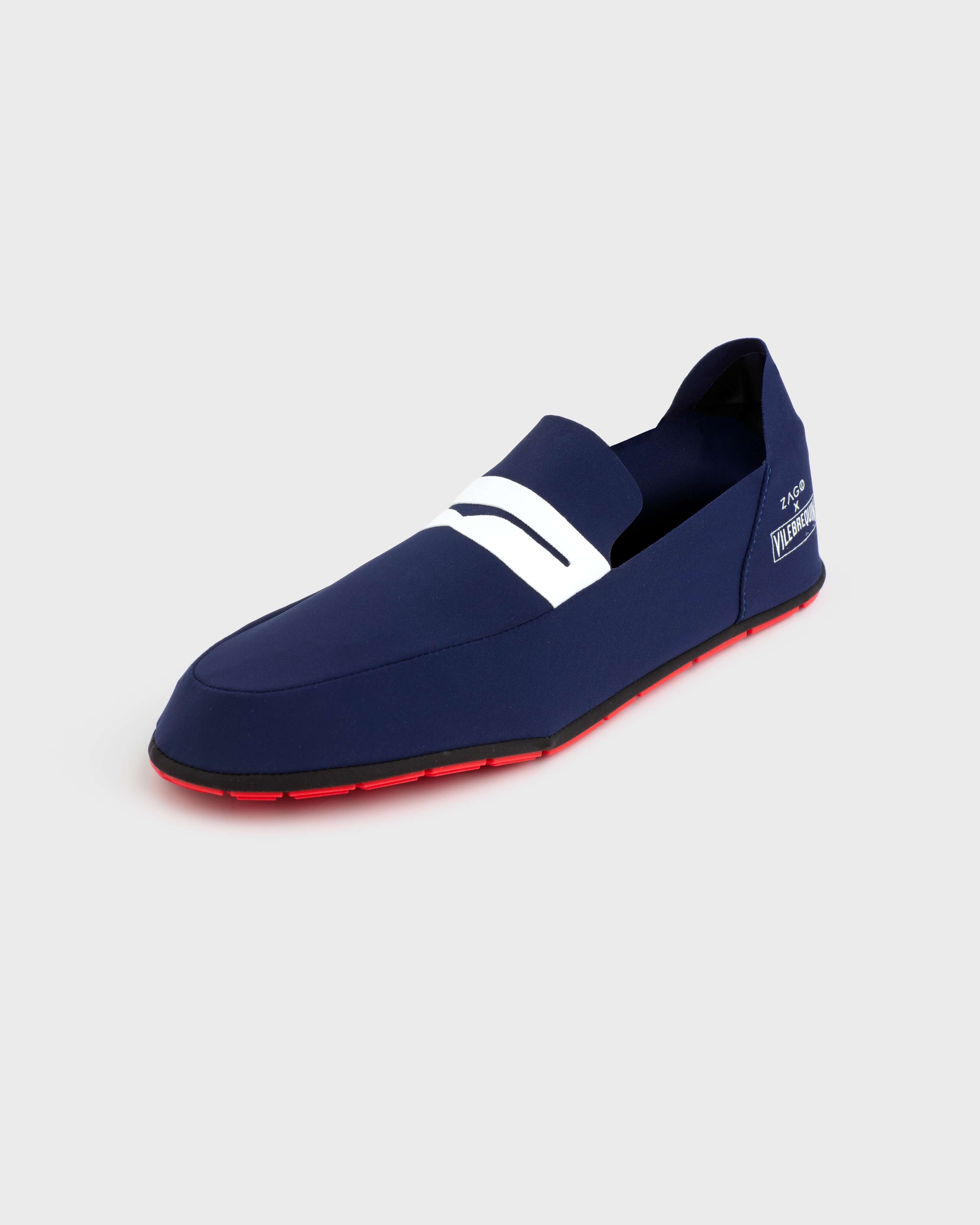 Men Hybrid Loafer Solid - Vbq X Zago - Shoes - Waimoc - Blue
