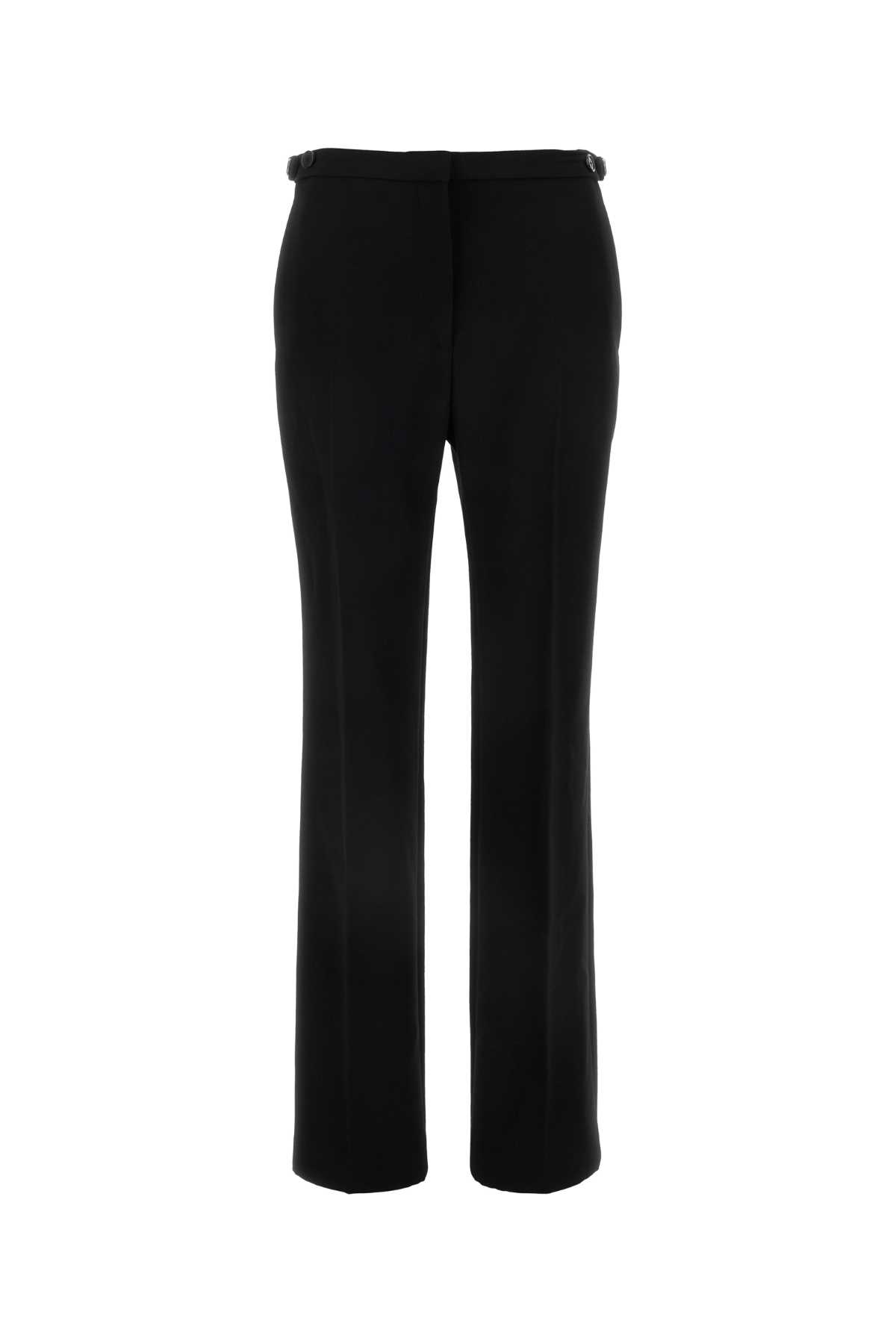 Black Wool Jesse Pant