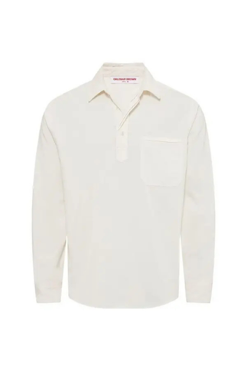 Corduroy Shirt — White