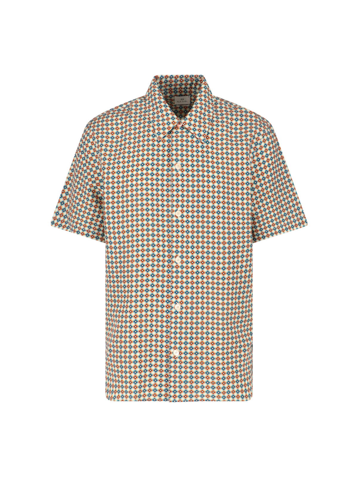 Men's Multicolor-Style Lyocell & Cotton Shirt