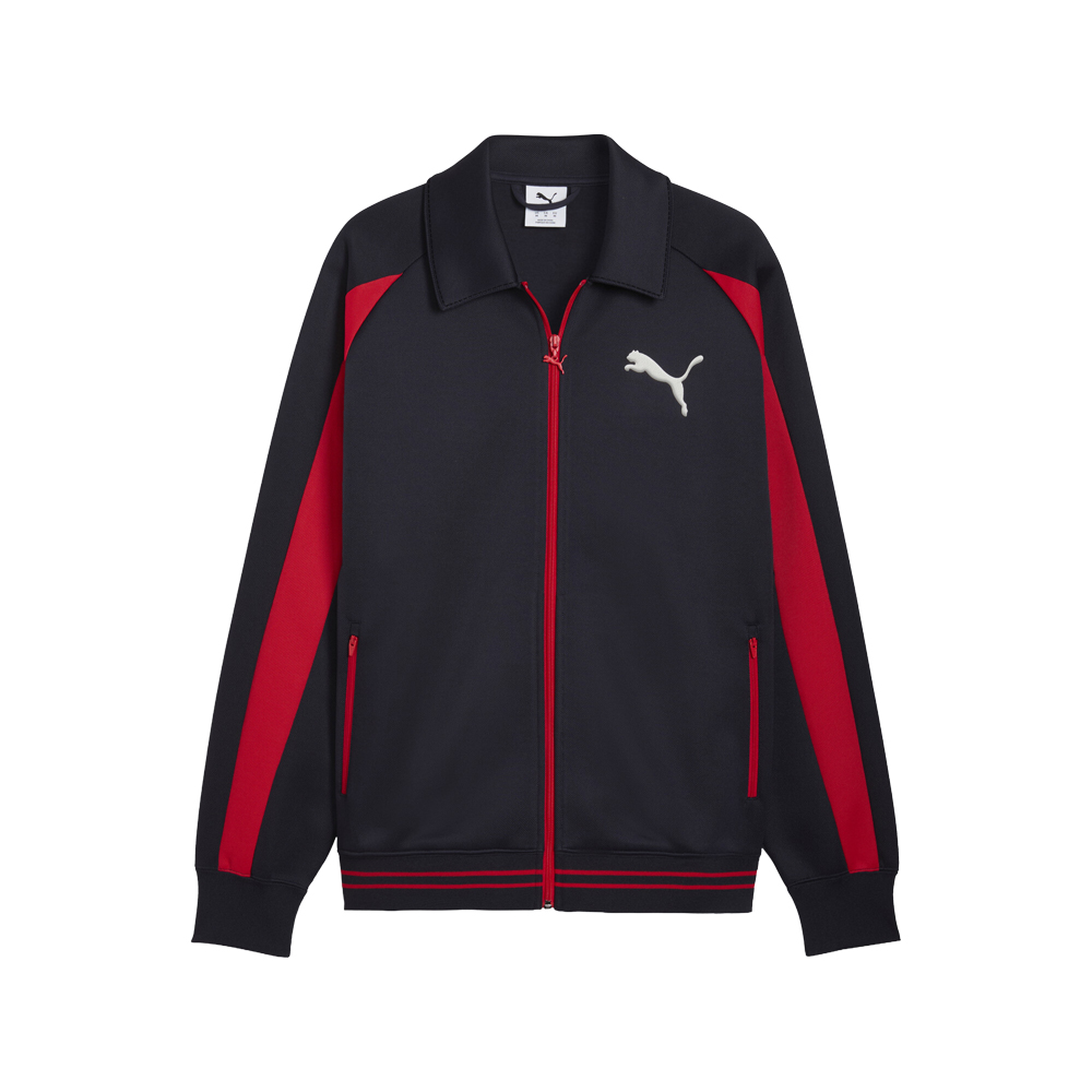 T7 Relaxed Big Cat Full Zip Track Jacket