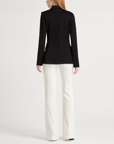 Woman Blazer Black Size M Viscose, Polyamide, Elastane