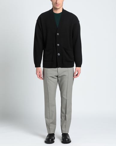 Alpha Studio Man Cardigan Black Size 44 Polyamide, Wool, Viscose, Cashmere
