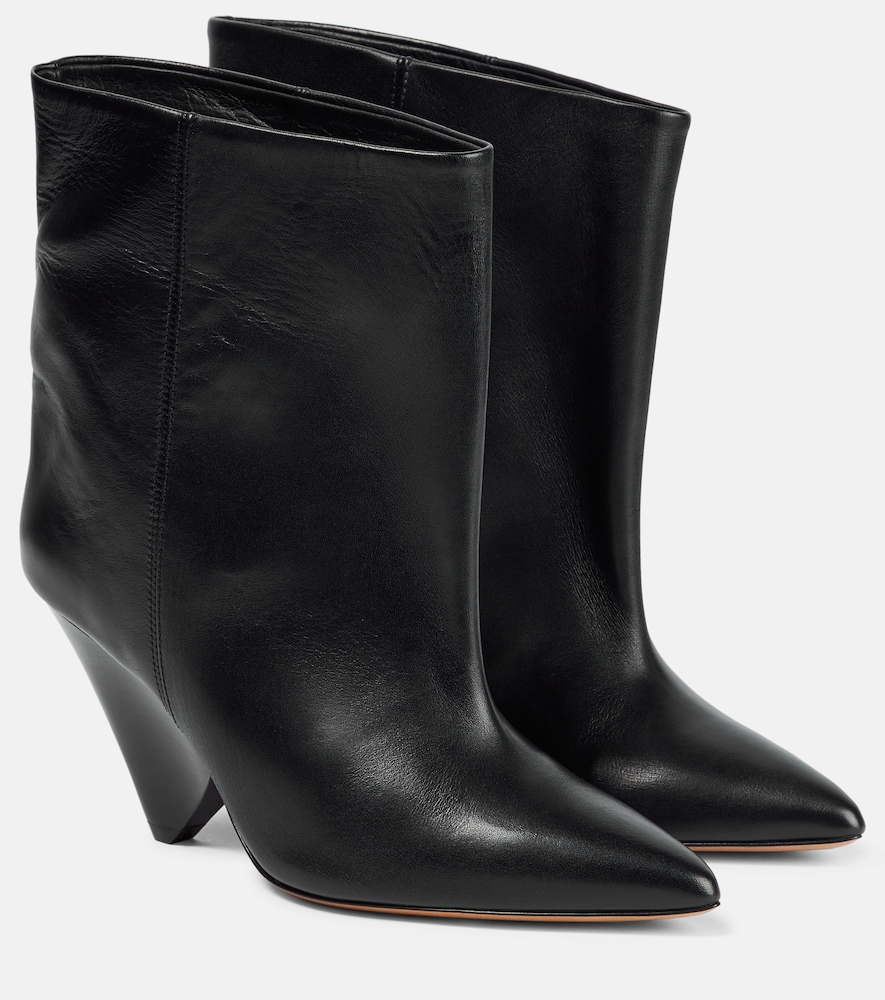Miyako leather ankle boots