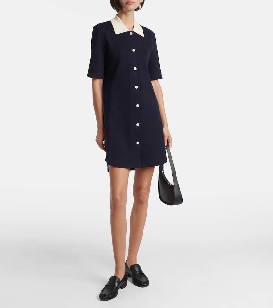 Cotton polo dress