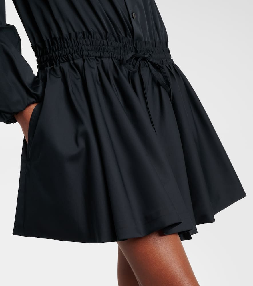 Cotton shirt dress