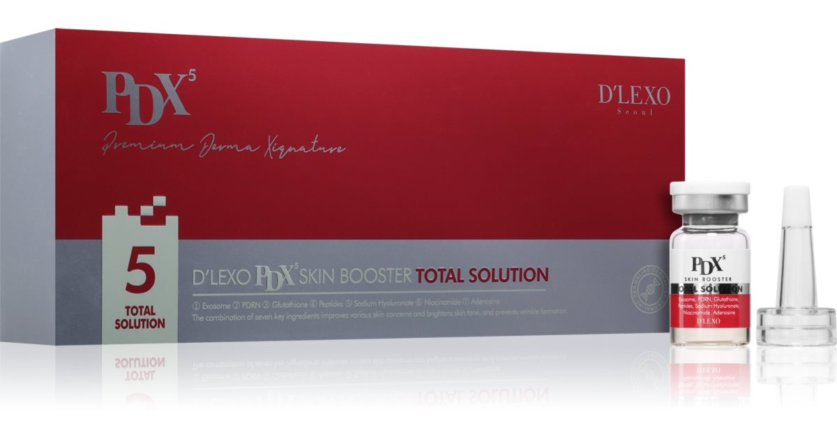 Dermaline D'LEXO PDX5 Skin Booster Total Solution trattamento ringiovanente intensivo