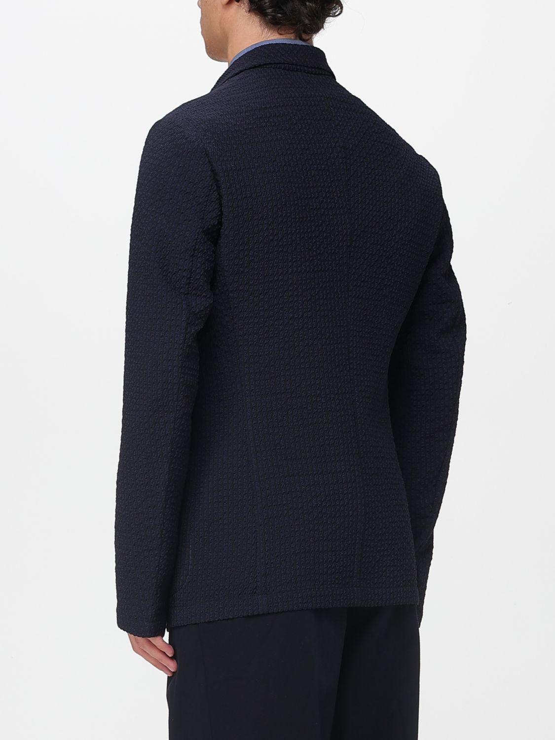 Jacket Men color Blue