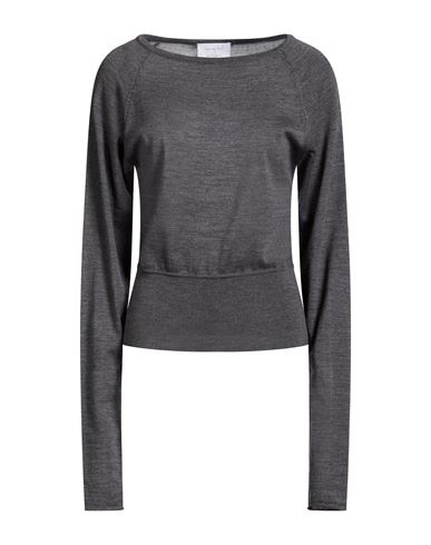 Collezione N_01 Woman Sweater Grey Size M Merino Wool