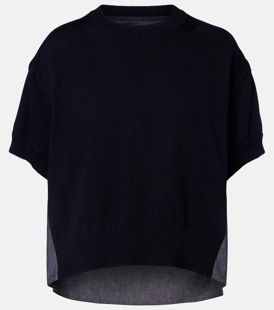 Cotton-blend top
