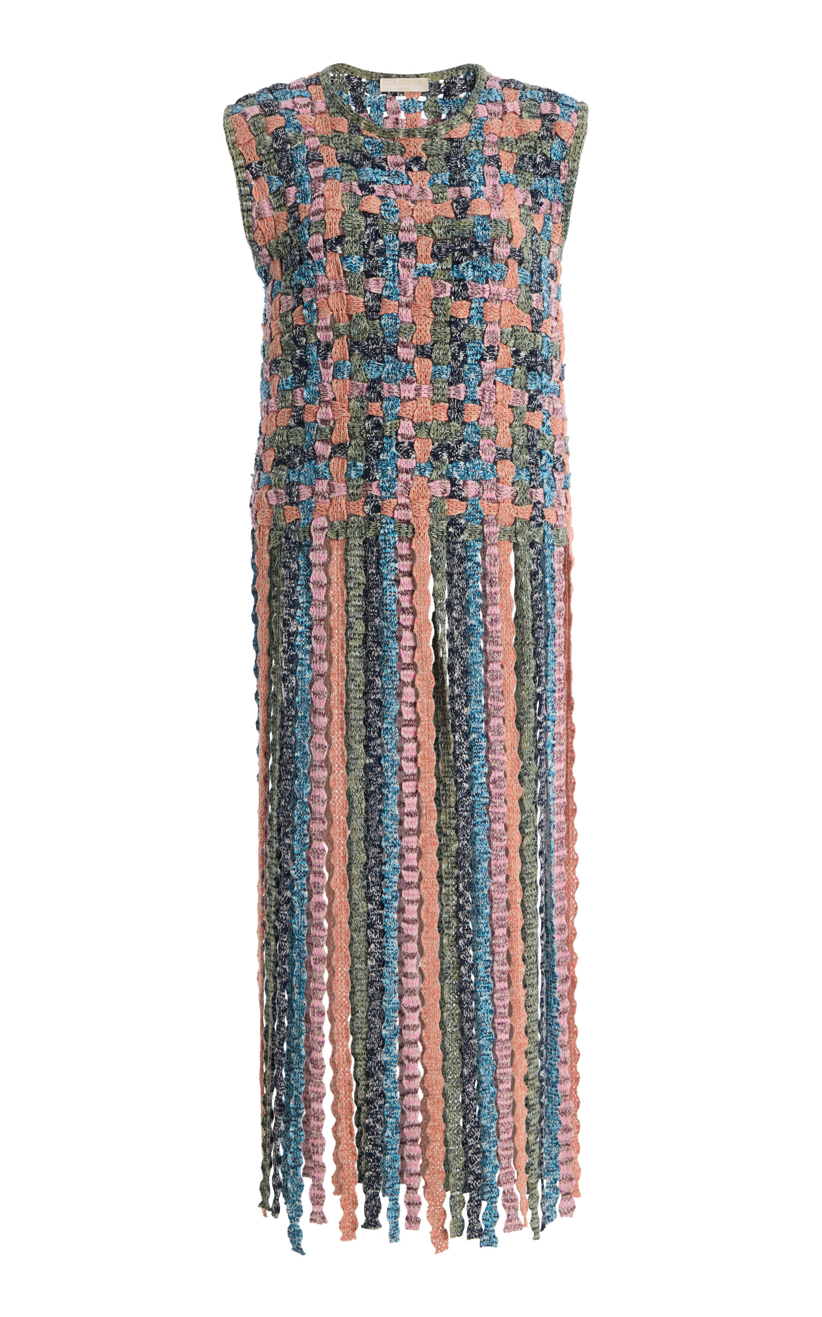 Victoria Fringed Knit Top - Moda Operandi
