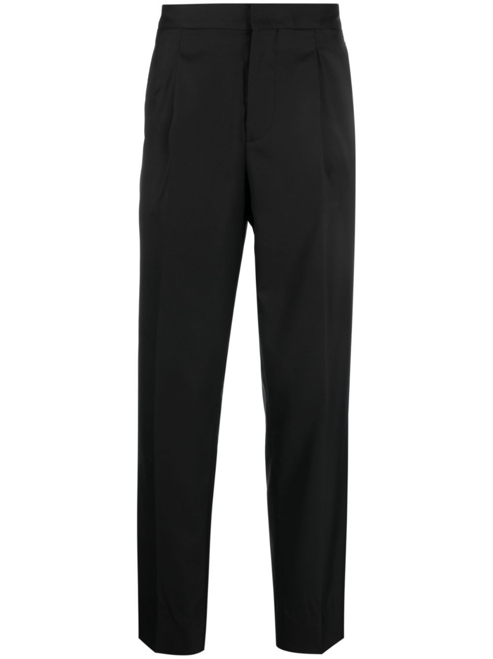 Tailored cropped trousers - Black