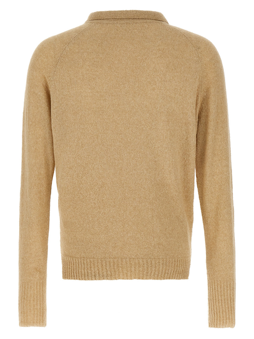 Bouclé Cotton Shirt Polo