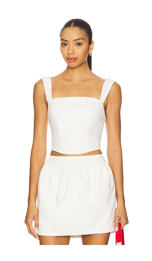 Lovers and Friends Jacqueline Top in White. - XS also in