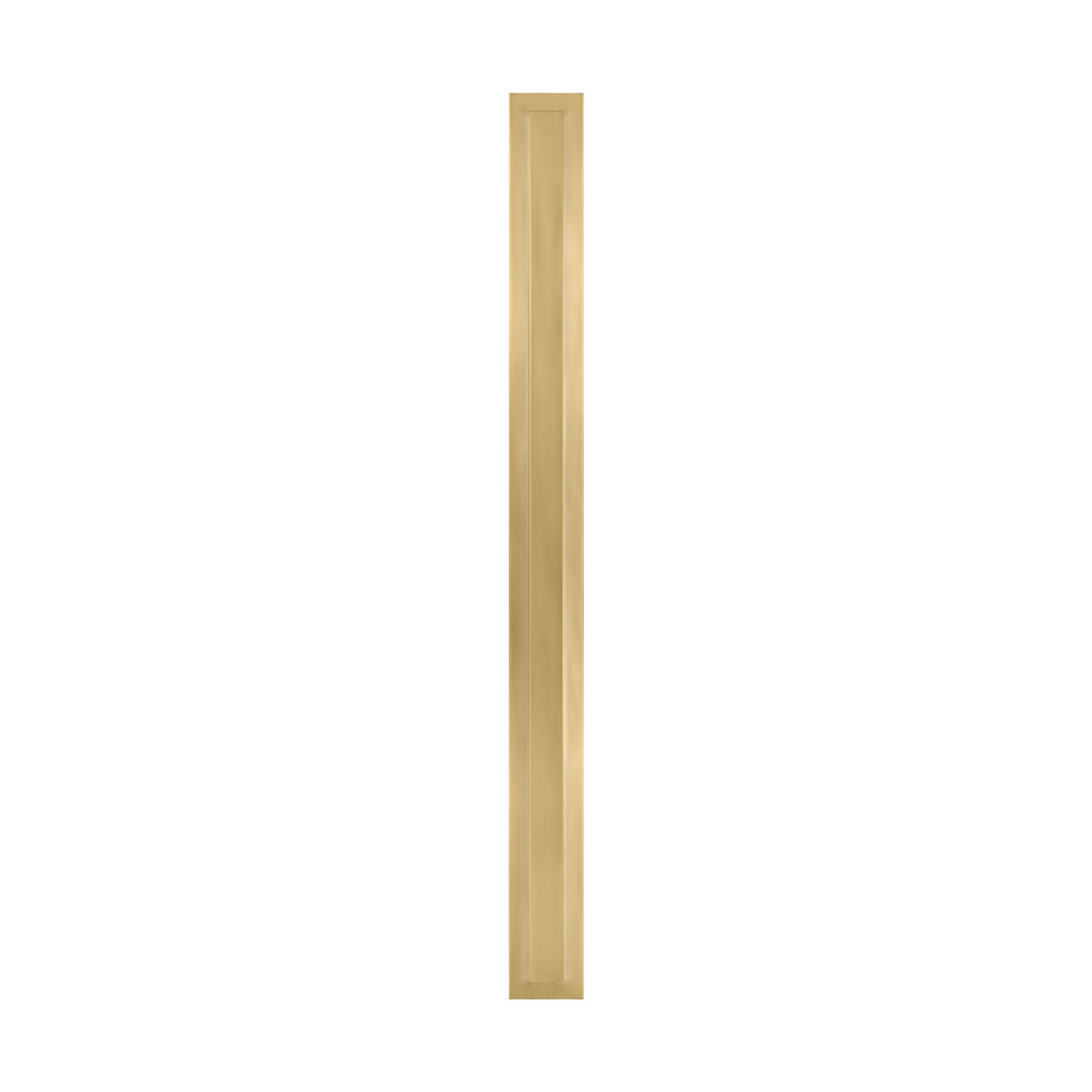 Natural Brass LED Outdoor Wall Mount from the Aspen Collection