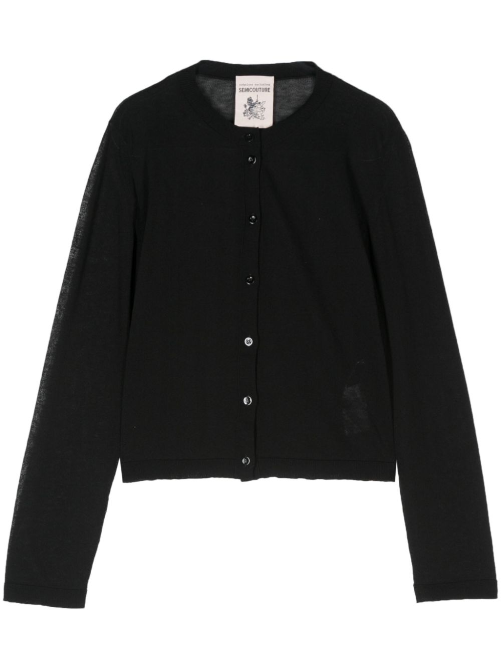 Long-sleeve cardigan - Black