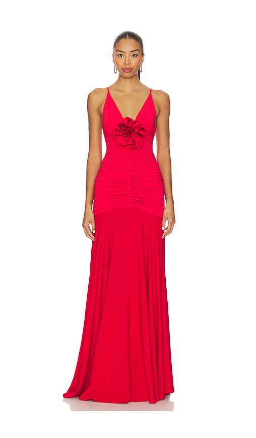 SILVIA TCHERASSI Sana Dress in Red. - S also in