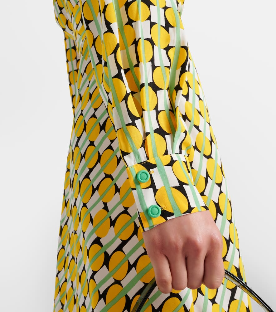 Diane von Furstenberg Tori printed jersey midi dress