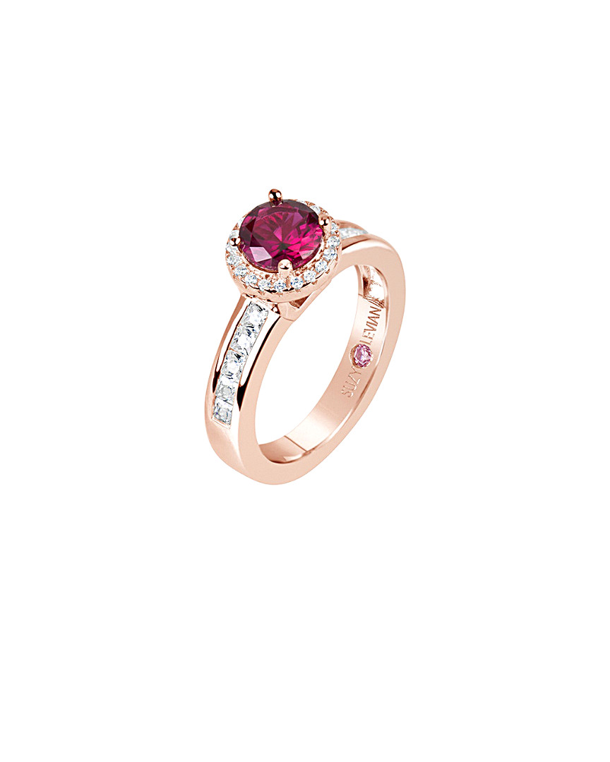 Rose Gold Vermeil Cz Ring