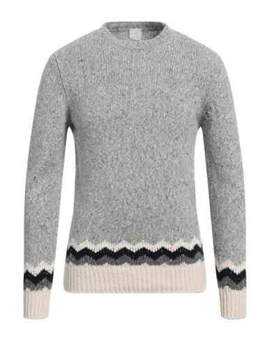 Man Sweater Grey Size L Wool, Cashmere, Elastane