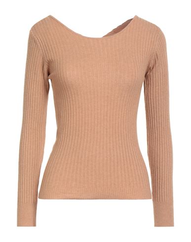 Woman Sweater Camel Size S Viscose, Polyester, Polyamide