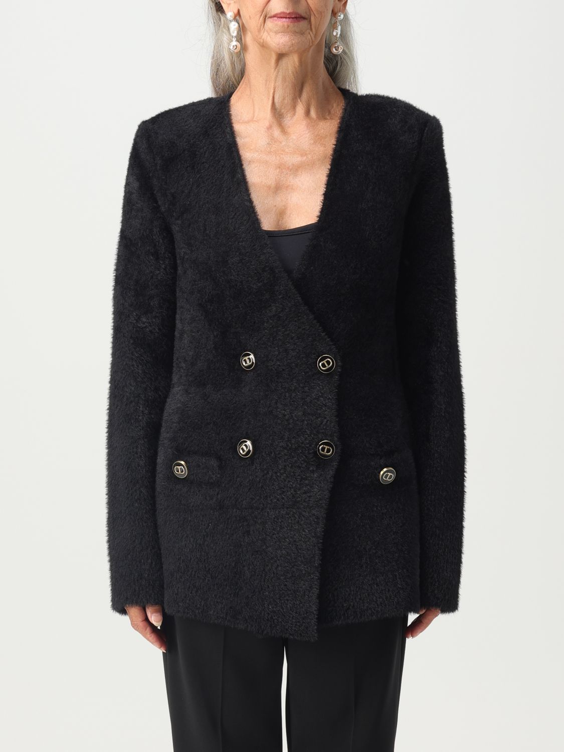 Jacket Woman color Black