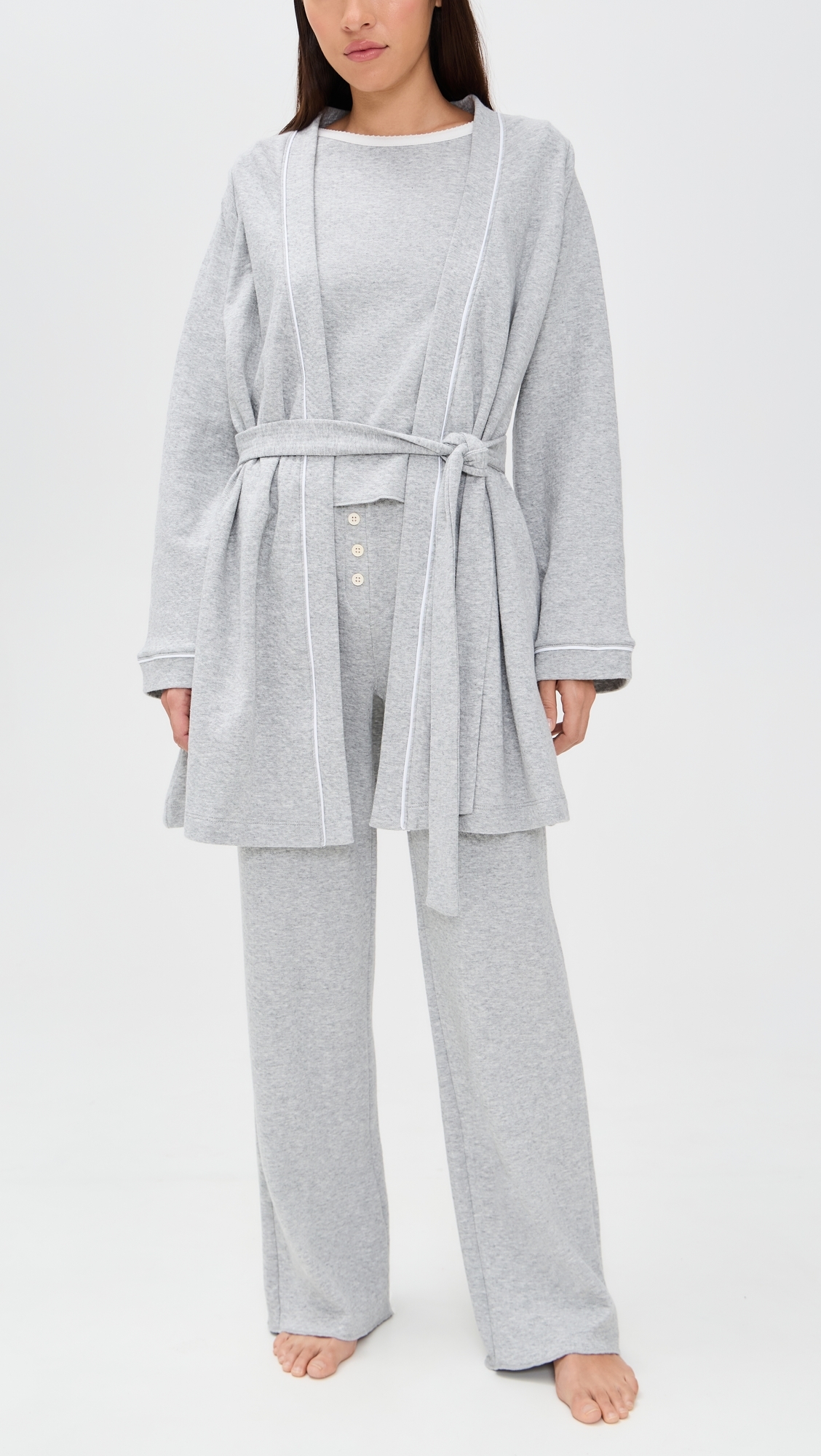 Ellie Pants Heather Grey P