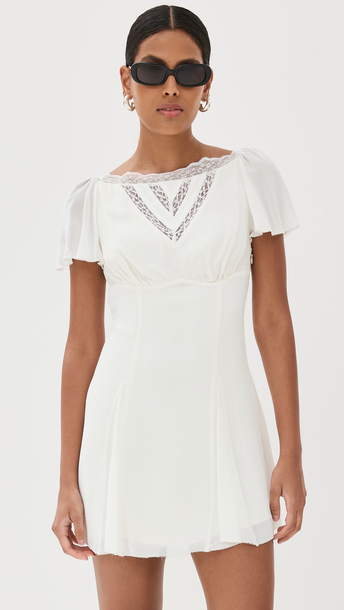 Malena Dress White