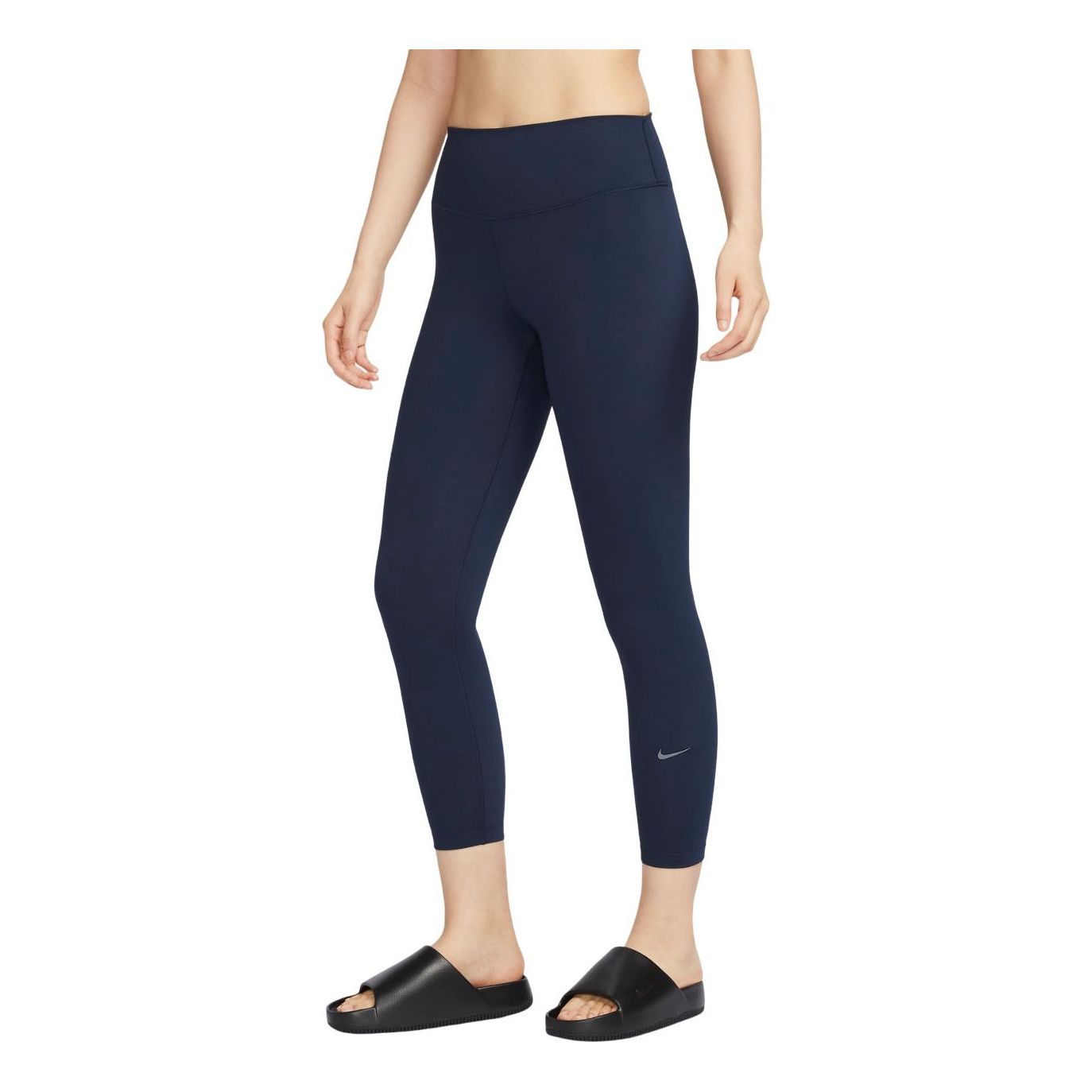 (WMNS) One High-Waisted 7/8 Leggings Asia Sizing 'Obsidian'