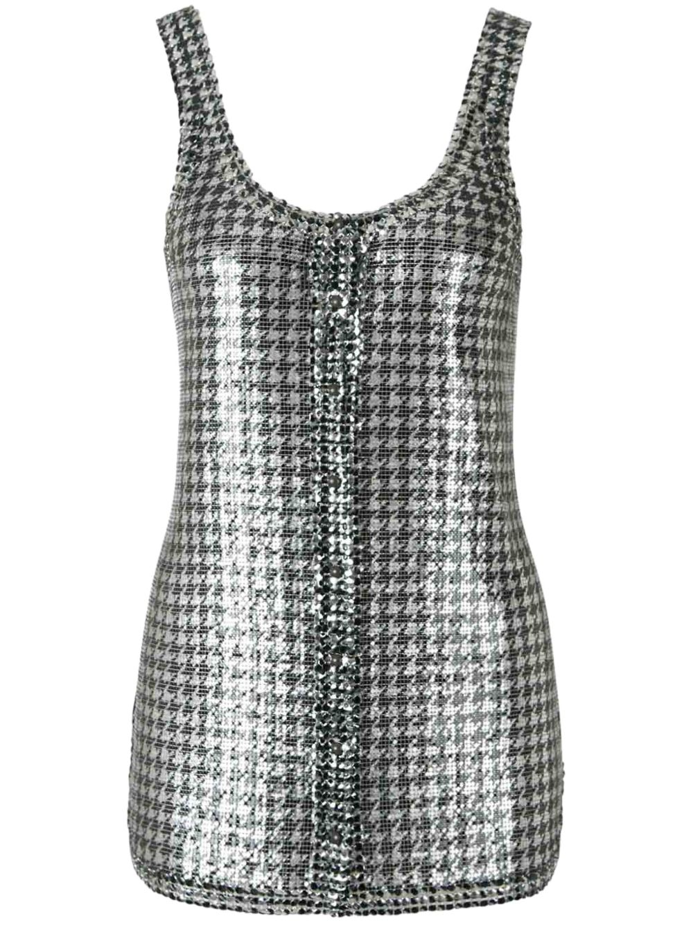 Metallic tank top - Silver