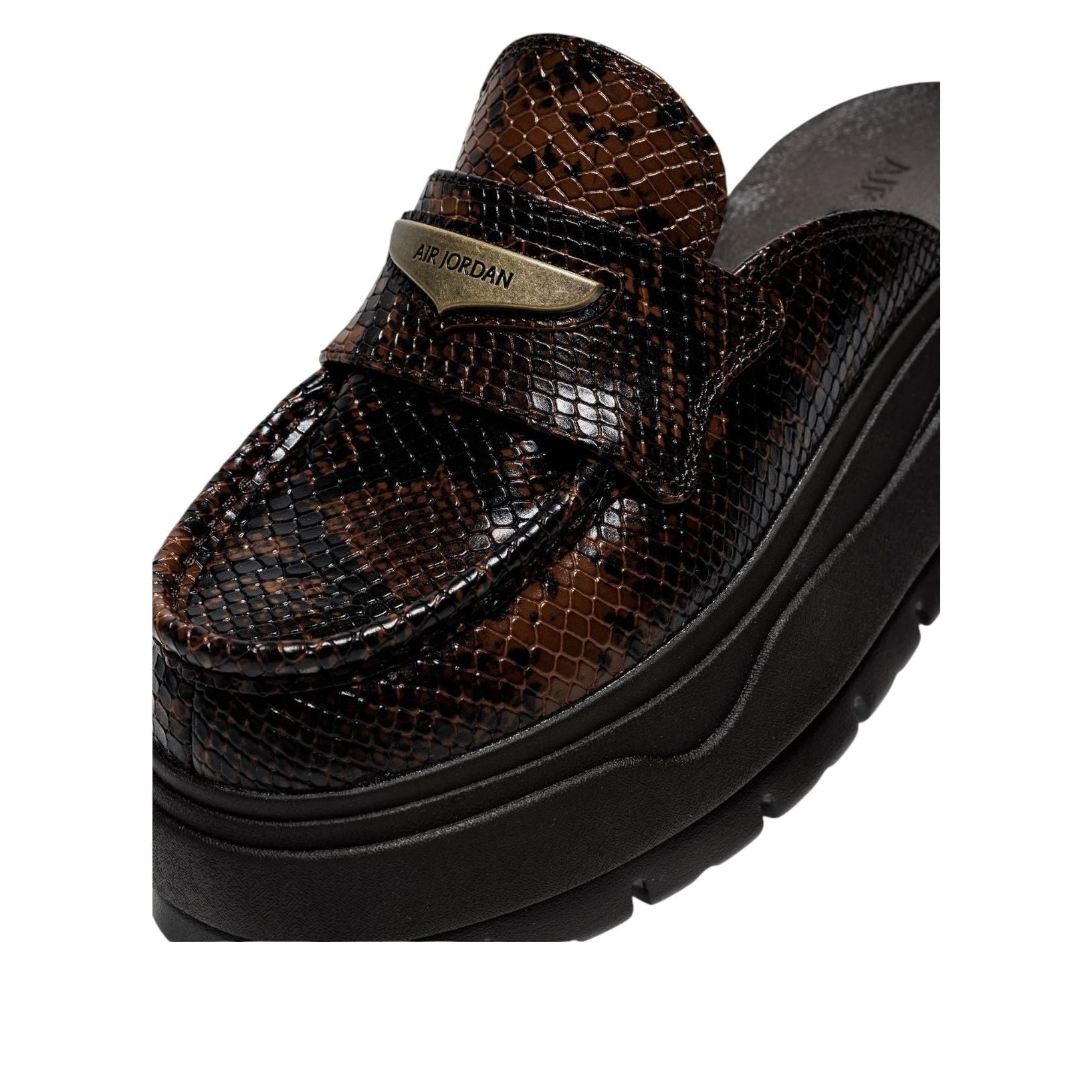 (WMNS) Mule 'Croc Velvet Brown'