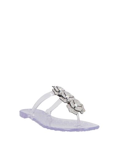 Nila & Nila Woman Thong sandal Transparent Size 11 Rubber