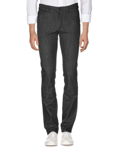 Man Jeans Charcoal Size 30 Cotton, Elastane