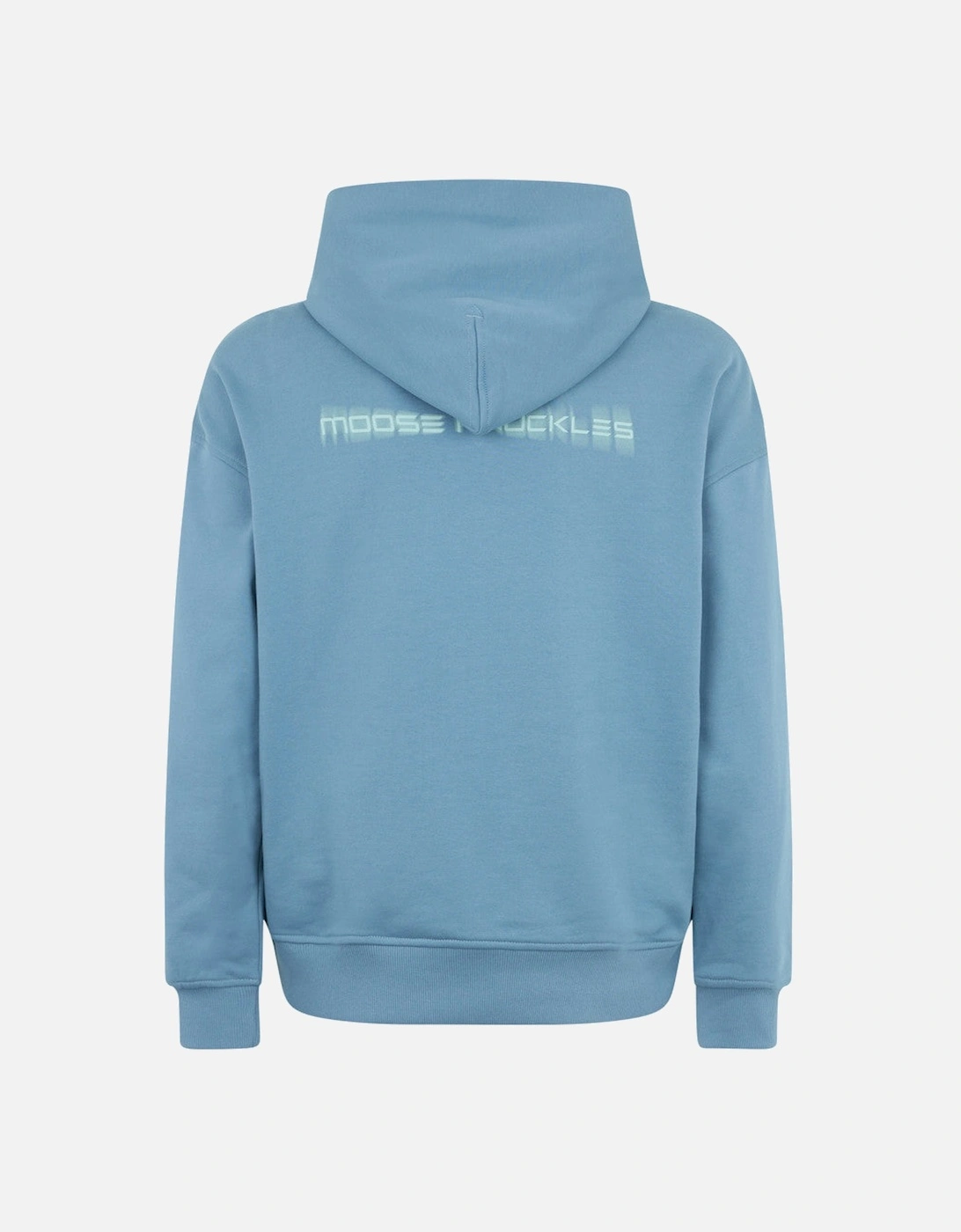 Men's Moose Knuckles Maurice Popover Hoody 1576   Sea - Blue - Size: 40/Regular