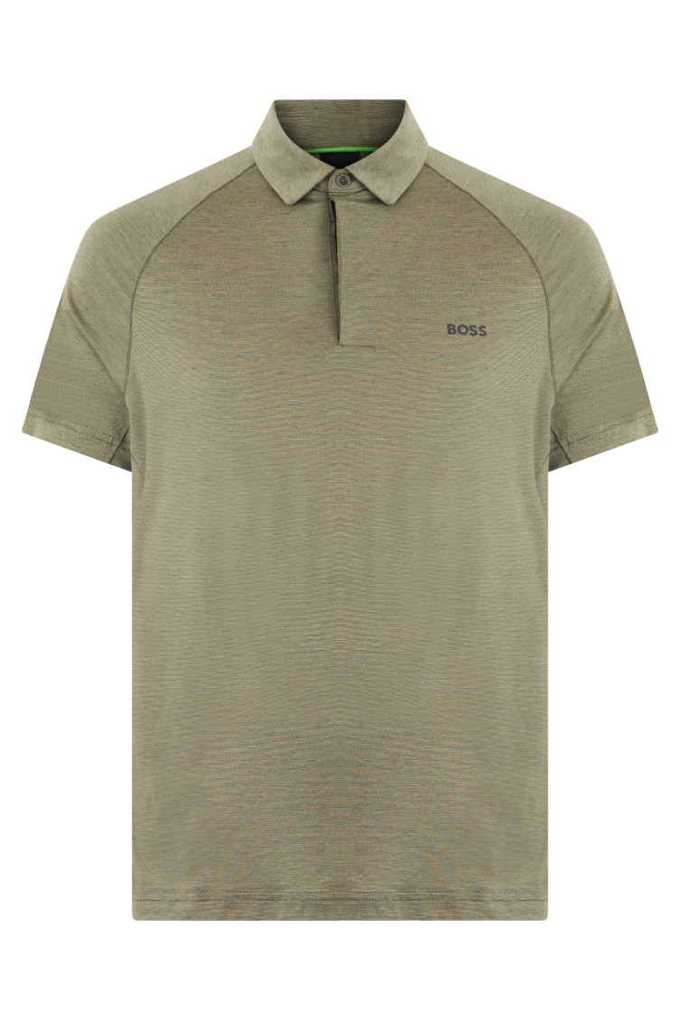 Khaki Shirt Collar Polos