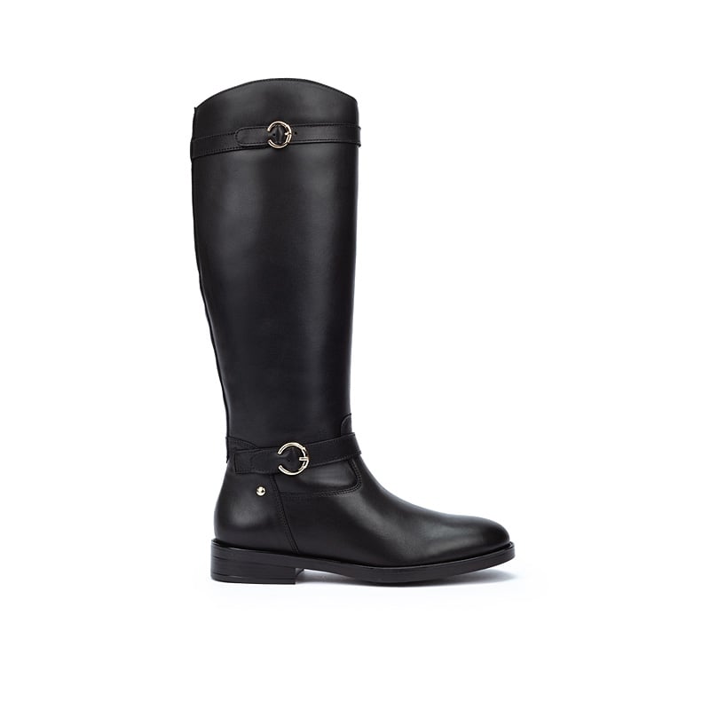 Pikolinos PUERTOLLANO W3C Women's leather Boots BLACK