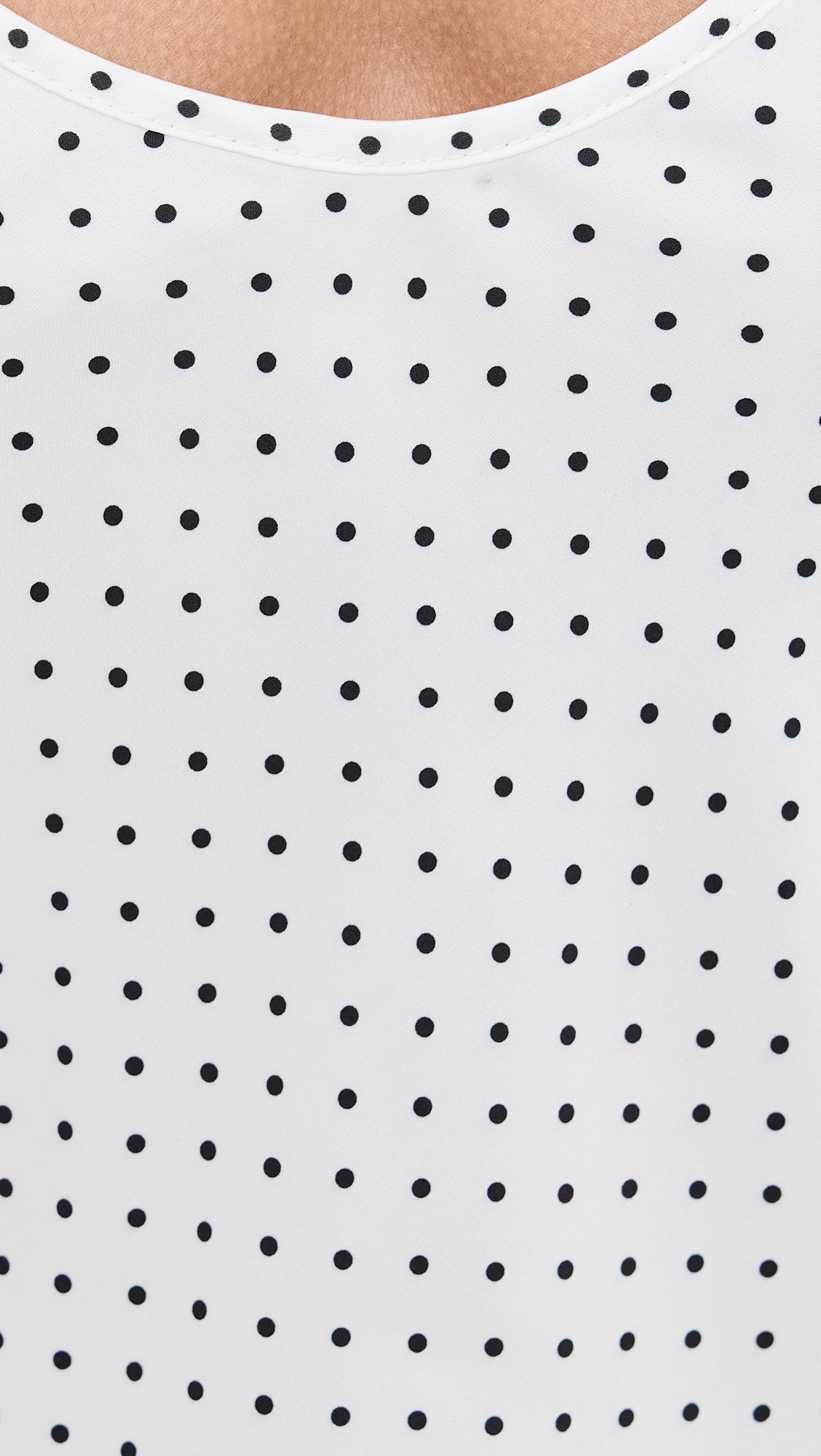Roxy Halter Top Porcelain Polka